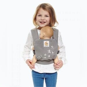 Ergo Baby galaxy grey doll carrier